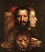 Allegory of Time Governed by Prudence  Titian